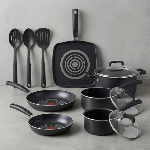 T-Fal Signature Nonstick Pots and Pans Set