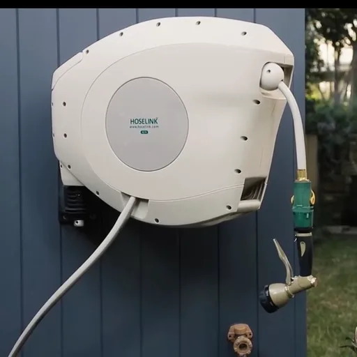 HOSELINK Classic Automatic Retractable Garden Hose Reel
