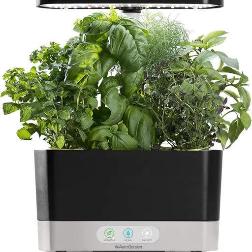 AeroGarden Harvest Indoor Garden Hydroponic System with LED Grow Light