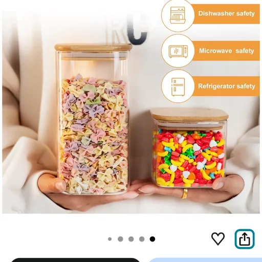 YUNCANG Glass Storage Jars