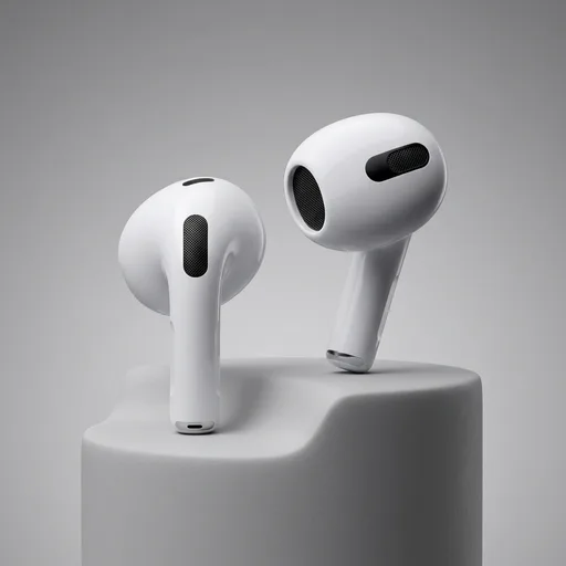 Apple AirPods 4 Wireless Earbuds, Bluetooth Headphones, Personalized Spatial Audio, Sweat and Water Resistant, USB-C Charging Case, H2 Chip, Up to 30 Hours of Battery Life, Effortless Setup for iPhone