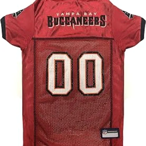 Pets First NFL Tampa Bay Buccaneers Dog Jersey