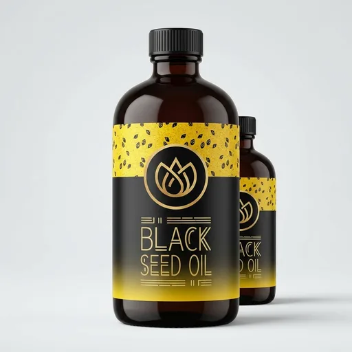 MAJU's Black Seed Oil 16oz: 2X Thymoquinone, Cold Pressed Turkish Black Cumin Nigella Sativa Seed Oil (Better Than Organic), Non-GMO, 100% Liquid Pure Blackseed, Glass Bottle