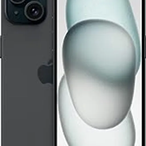 Amazon RenewediPhone 15, 128GB, Black - Unlocked (Renewed)