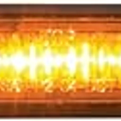 GG Grand General 77650 Amber Thin Line 6-LED Marker and Clearance Sealed Light