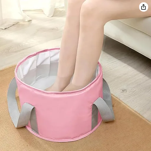 Foldable Portable Folding Foot Soak Bath Tub with Heat Preservation