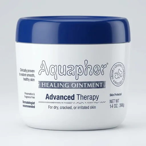 Aquaphor Healing Ointment, Advanced Therapy Skin Protectant, Multi-Purpose Ointment and Body Moisturizer, For Dry, Cracked Skin, Minor Cuts and Burns, 14 OZ Value Size Jar