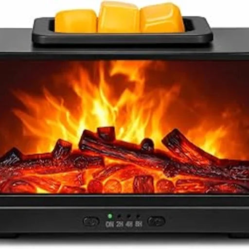 Flame Fireplace Wax Melt Warmer