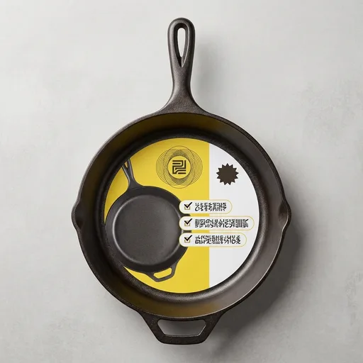 Lodge Seasoned Cast Iron Skillet