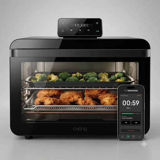 CHEF iQ MiniOven Smart Toaster Oven Air Fryer Combo