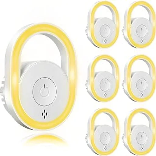 2026 Upgraded Ultrasonic Pest Repeller, 4-Modes Mouse Repellent, 6 Packs