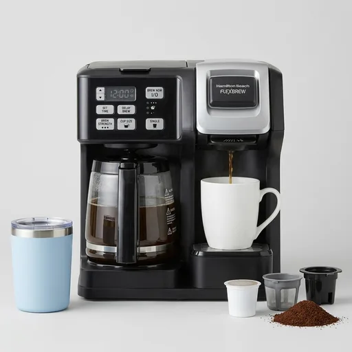 Hamilton Beach FlexBrew Trio 2-Way Coffee Maker (49902)