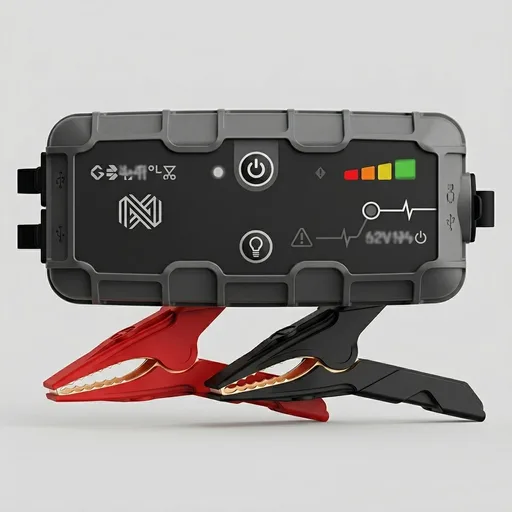 NOCO Boost GB40: 1000A UltraSafe Jump Starter – 12V Lithium Battery Booster Pack, Portable Jump Box, Power Bank & Jumper Cables - for 6.0L Gas and 3.0L Diesel Engines | Spark-Proof + Reverse Polarity Protection - Power Bank - 100-Lumen LED Flashlight - For 6.0L Gas and 3.0L Diesel Engines