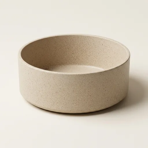 Loving Pets - Dolce Bamboo - Eco-Friendly Pet Bowls & Dishes for Dog, Cats, Puppy Food and Water Dish -Sustainable and Dishwasher Safe, Made with Real Bamboo (M