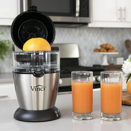 Vinci Electric Juicer, Hands Free Automatic Compact Citrus Press Machine