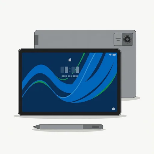 Lenovo Tab M11, 11” Display, MediaTek Helio G88 Octa-Core, 4GB RAM, 64GB SSD, 1920x1200 px, Ambient Light-Sensor, 10 Hour Battery, Comes w/Pen, Luna Grey