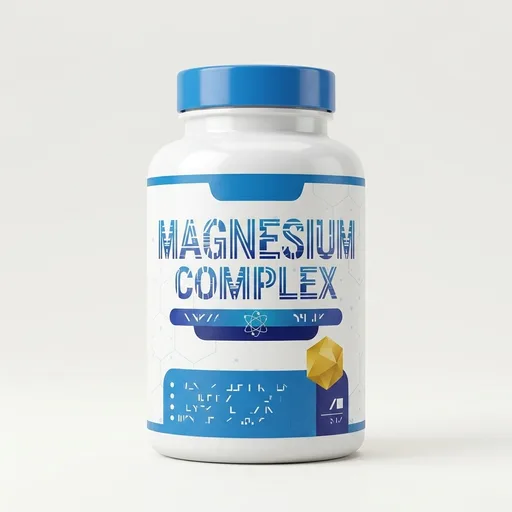 Magnesium Complex 7 Elemental Magnesium Supplement 1000mg – Magnesium Glycinate, Citrate, Malate, Taurate, Oxide, Aspartate, Orotate Non-GMO 90 Capsules (Pack of 1)