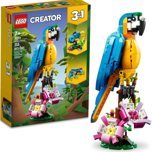 LEGO Creator 3-in-1 Exotic Parrot 31136