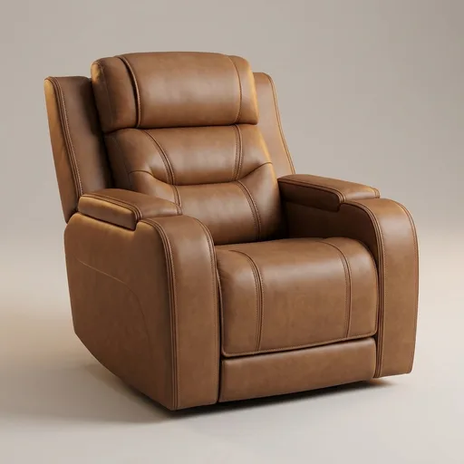 Signature Design by Ashley Guru Leather Power Recliner Chair
