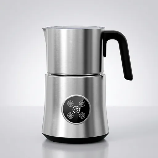 Milk Frother and Steamer, Electric Frother 900ML | All-in-1 Automatic Hot and Cold Foam Maker , Detachable Stainless Steel Jug for Latte, Cappuccino, Macchiato, Hot Chocolate