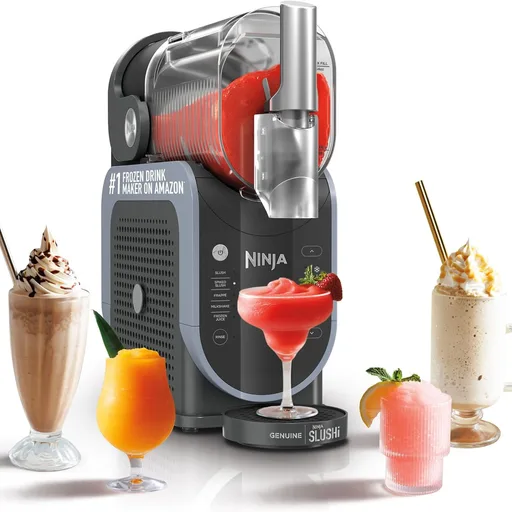 Ninja Slushi Frozen Drink and Slushie Machine, Rapid Chill Technology, 88 Oz Easy Fill Vessel, Dishwasher Safe Parts, Black, 1 Count