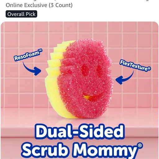 Scrub Mommy Kitchen Sponges