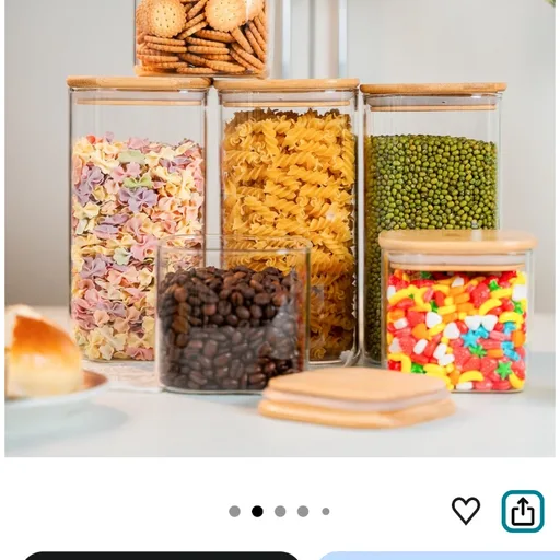 YUNCANG Glass Storage Jars