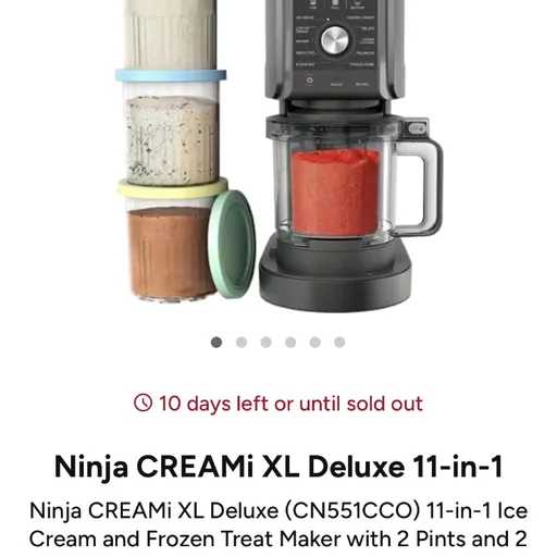 Ninja CREAMI Ice Cream Maker