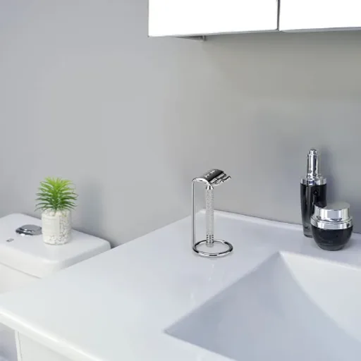 Linkidea Stainless Steel Safety Razor Stand
