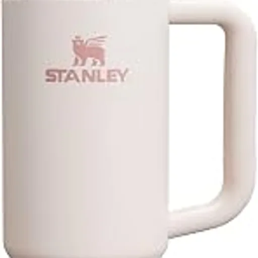 STANLEYQuencher H2.0 Tumbler with Handle and Straw 30 oz | Flowstate 3-Position Lid | Cup Holder Compatible for Travel | Insulated Stainless Steel Cup | BPA-Fre