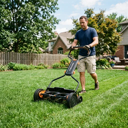 Fiskars StaySharp Max Reel Mower