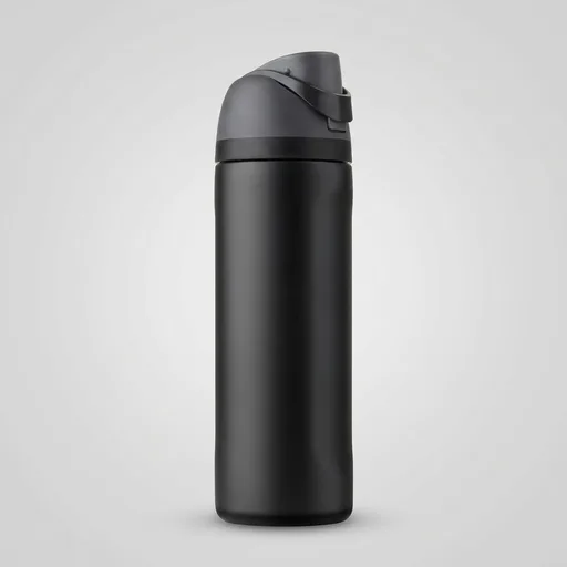 Owala FreeSip Stainless Steel Water Bottle 24 oz Very, Very Dark