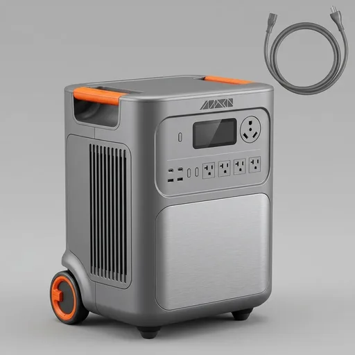 Jackery HomePower 3600 Plus Portable Power Station with AC Cable, 3600W AC Output, 3584Wh LFP Solar Generator, Expandable up to 21kWh, Essential Home Backup for Home Use (Solar Panel Optional)