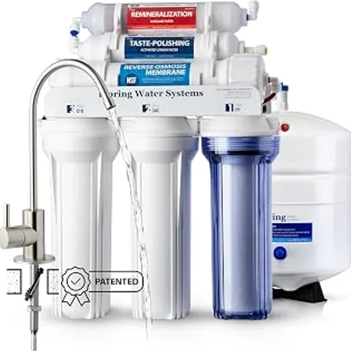 iSpring RCC7AK-BN Alkaline 6-Stage Reverse Osmosis System