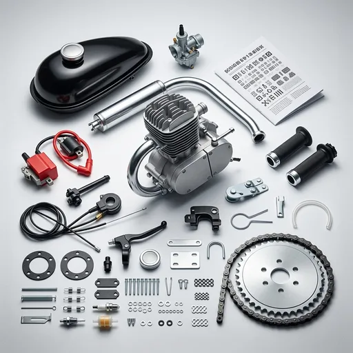 100CC 2 Stroke Bike Motor Kit