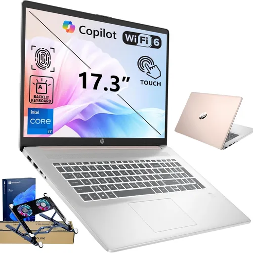 HP 17.3" Touchscreen HD+ Business Laptop Core i7-1355U,16GB RAM 1TB SSD
