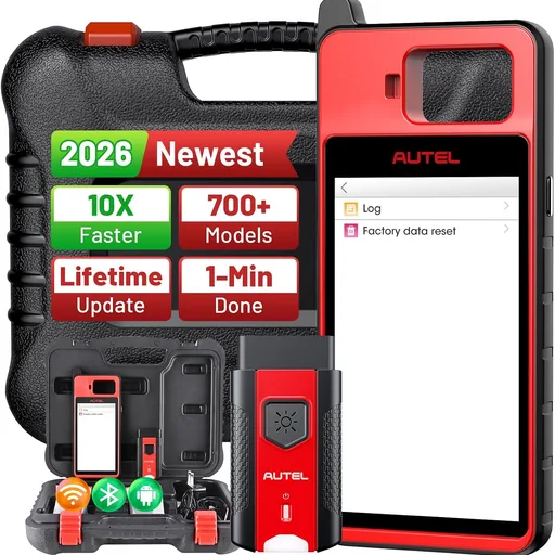 Autel Scanner MaxilM KM100 Diagnostic Tool, Lite of IM508S IM608 PRO II | Lifetime Free Update, 2026 New KM100 OBD Scan Tool for 99% Vehicles, No IP Limit, V200 Wireless
