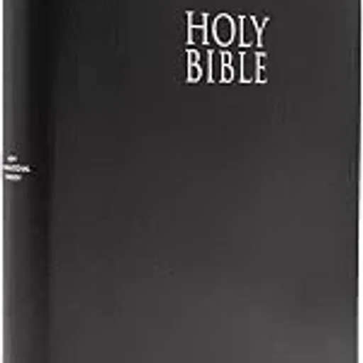 NIV, Gift and Award Bible, Leather-Look, Black, Red Letter, Comfort Print