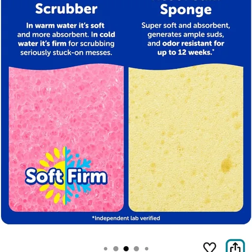 Scrub Daddy Mickey & Minnie Mouse Dish Sponges