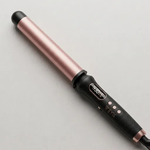 Curling Wand 1 1/4 Inch,Curling Iron 1.25 Inch Professional for Long Hair,Clamp Free Curling Wand for Quick Styling.