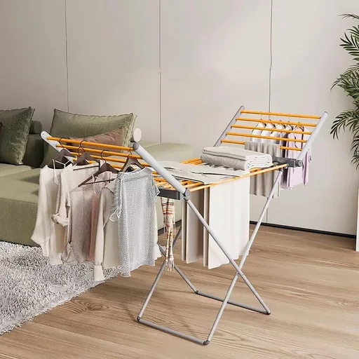 Heated Clothes Drying Rack
