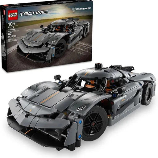 LEGO Technic Koenigsegg Jesko Absolut Grey Hypercar 42173