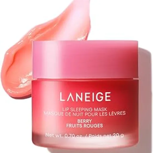 LANEIGE Lip Sleeping Mask: Korean Overnight Treatment For Dry Lips | Hydrating & Nourishing Overnight Lip Treatment Mask with Vitamin C, Shea & Murumuru Seed Bu