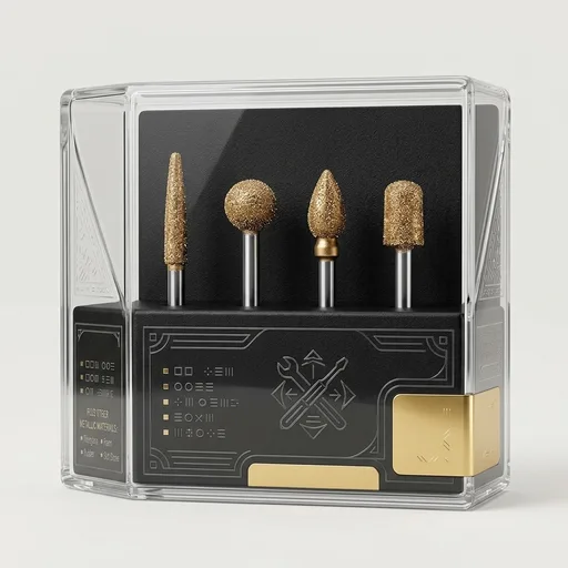 Kutzall 4-Piece Rotary Burr Kit