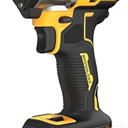 DEWALT20V MAX XR Impact Driver, 1/4 Inch High Torque Brushless 3 Speed Premium Cordless with LED Light, Extended Runtime, Tool Only (DCF845B)