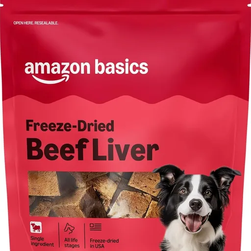 Amazon Basics Freeze-Dried Raw Single Ingredient Dog Treats