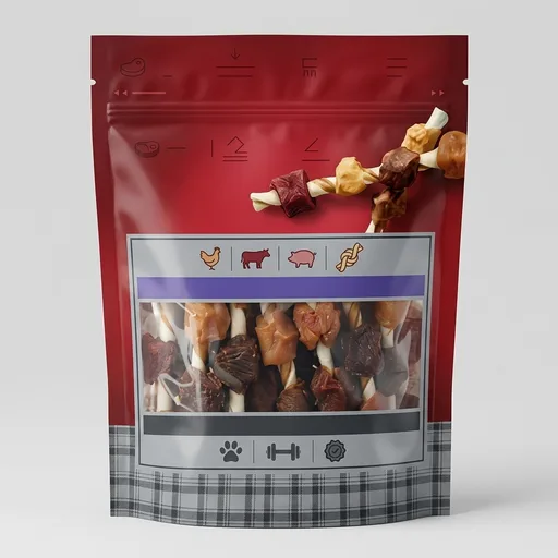 Ol Roy Beefhide Triple Flavor Kabobs Dry Dog Chews, 24oz Pack