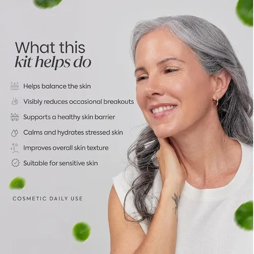 Zen Balance, Korean Skin Care Kit 6-Step, Complete skincare Routine