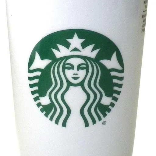 Starbucks Classic White and Green Coffee Traveler Tumbler