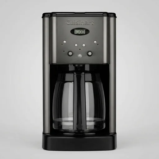 Cuisinart 12 Cup Brew Central Maker Coffee Maker, Black Stainless Steel, DCC-1200BKSNAS